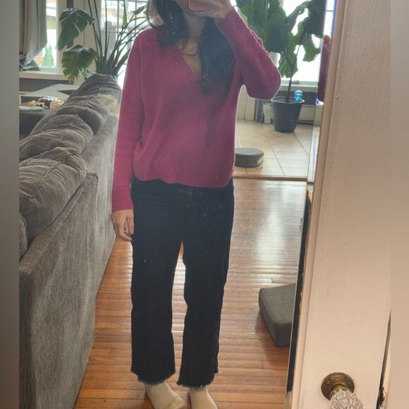 Zara Marine Straight 100% Cotton Size US 6 Medium Wash - Picture 7 of 8